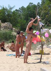 A nude posing at the Costa Natura Image 6