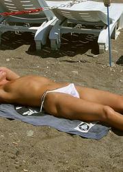 A slim and busty slut on the Costa Natura Image 5