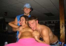 Amateur Swinger Party gets out of control what a great threesome Image 7