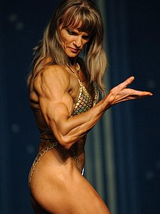 muscle woman