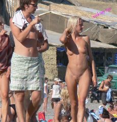 beach nudist naked girl voyeur spy