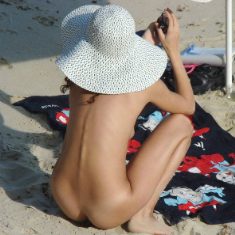Voyeur photo from nude beach