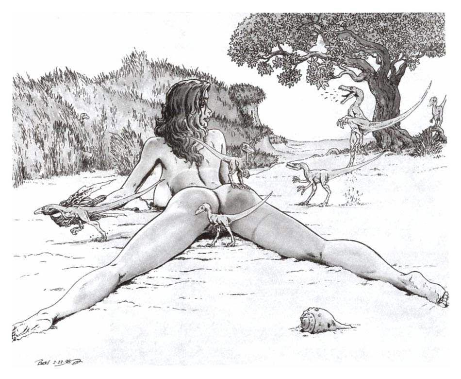 Skimpy Cavewoman Porn - a-Comics Magazine vol1 Cavewoman
