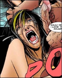 Pain comics: BDSM art in full colors