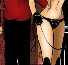 BDSM comics `A New Secretary`, episode 2