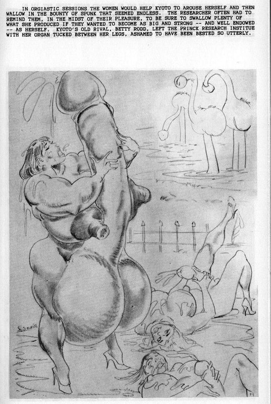 Dyke spank futa muscle