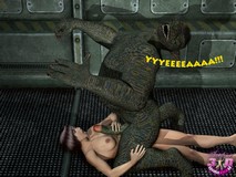 3d alien sex with monster dick