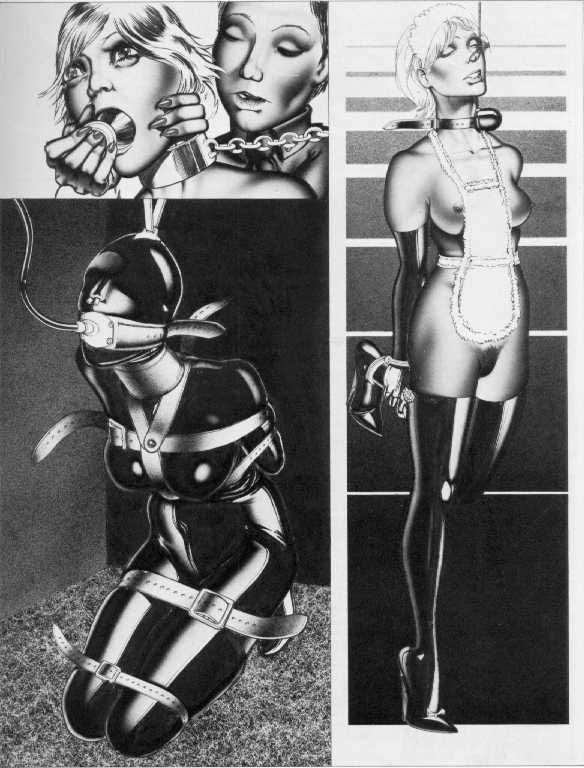 Take your sinful nature down the river of thrilling bdsm comics with naught...